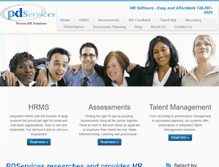 Tablet Screenshot of pdservices.com